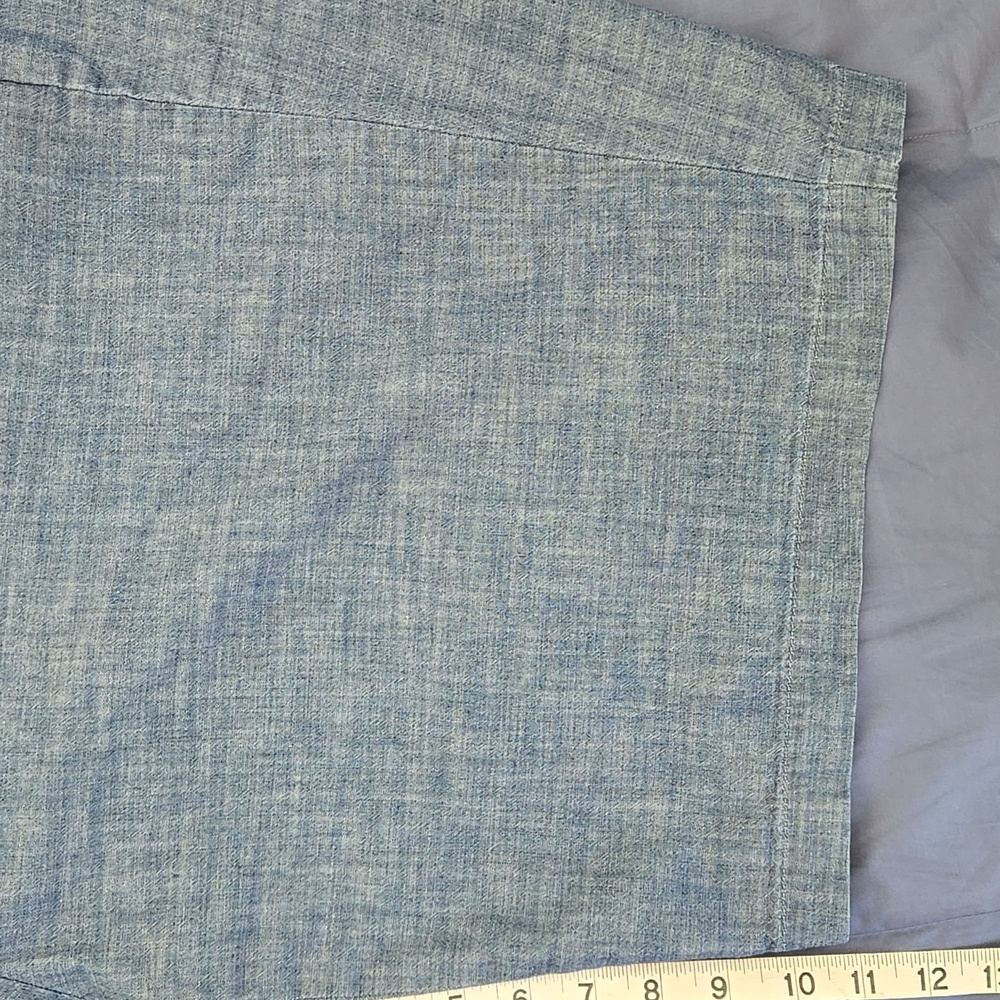 Lands End Women's Chambray Shorts Size 20W - Picture 6 of 7